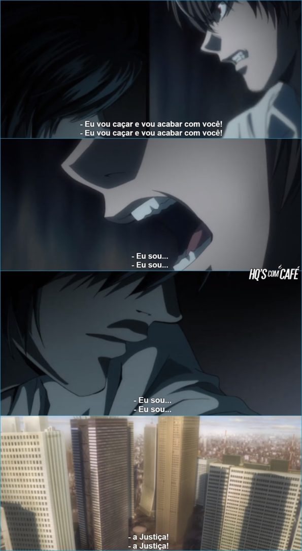 Segundo Death Note, o mal é só um ponto de vista