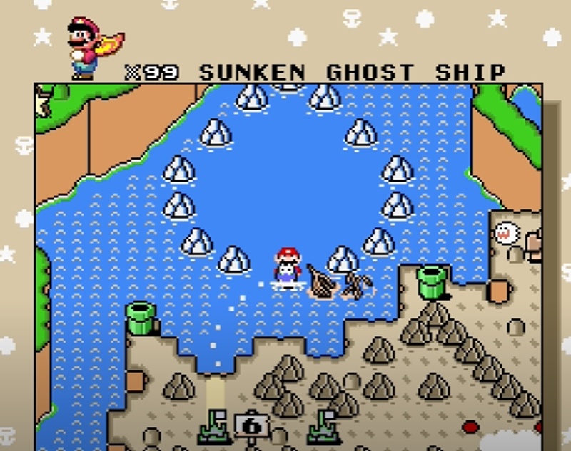 Sunken Ghost Ship.