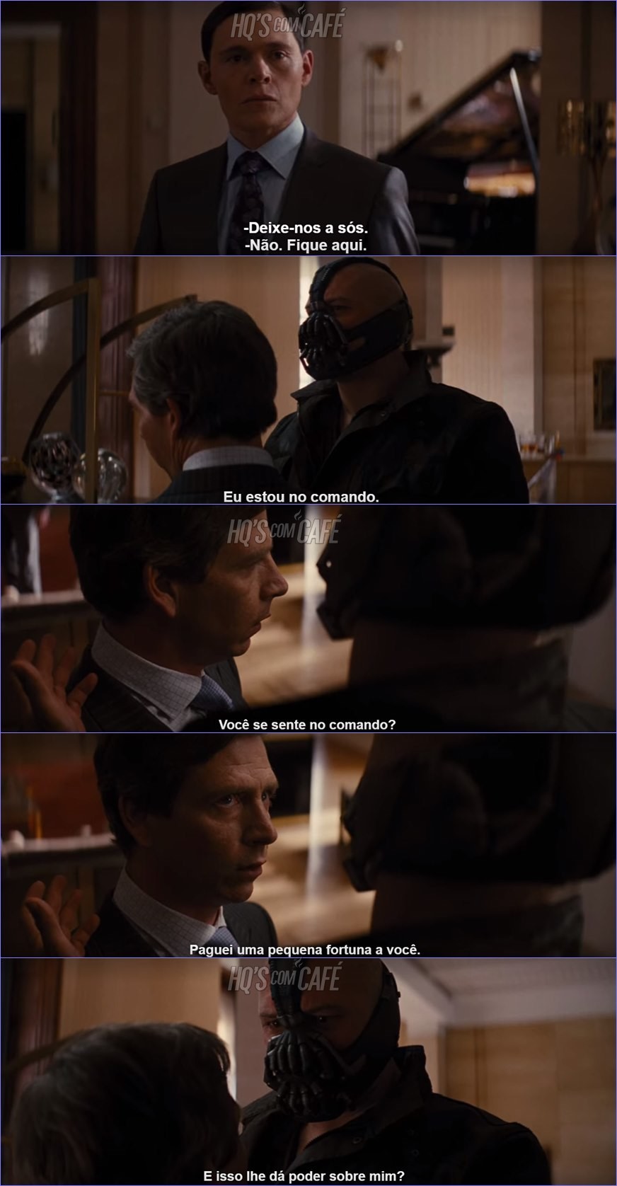 Frases Bane (Batman: O Cavaleiro das Trevas Ressurge)