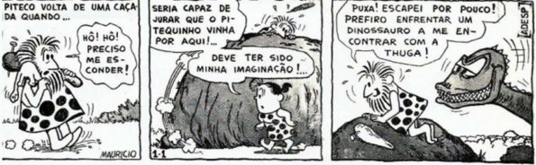 O 'Homem' Das Cavernas Entre Páginas De Quadrinhos