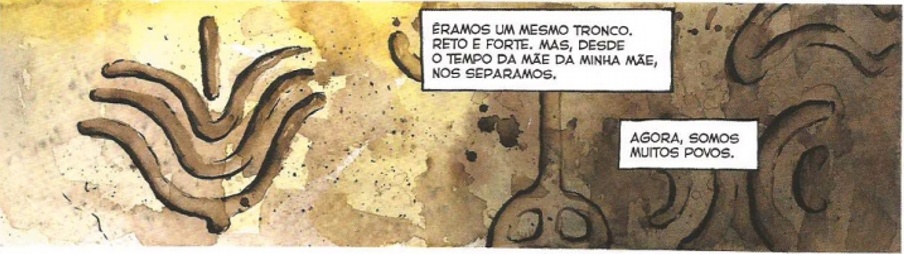 O 'Homem' das Cavernas entre páginas de Quadrinhos