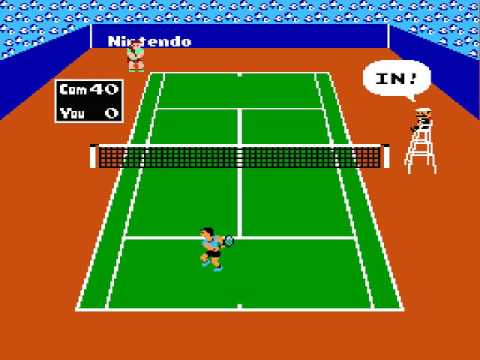 Tennis vídeo game