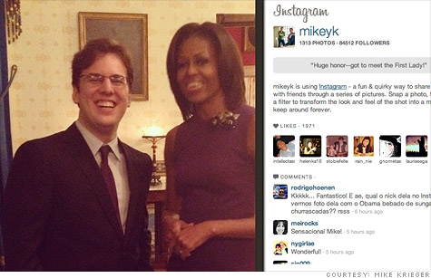 Michel “Mike” Krieger e Michelle Obama