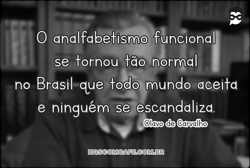 frases-do-olavo-de-carvalho - HQs com Café